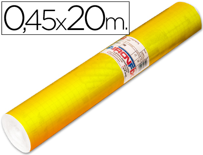 Rollo adhesivo Aironfix 270µ ante oro 0,45x20 m.